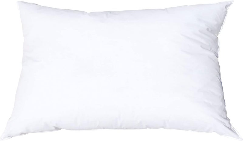 PILLOWFLEX Synthetic Down Pillow Insert - 12x18 Down Alternative Pillow, Ultra Soft, Small Rectangle, Lumbar, Travel, Neck, Sleeping Pillow - 1 Decorative Pillow Form - Image 2