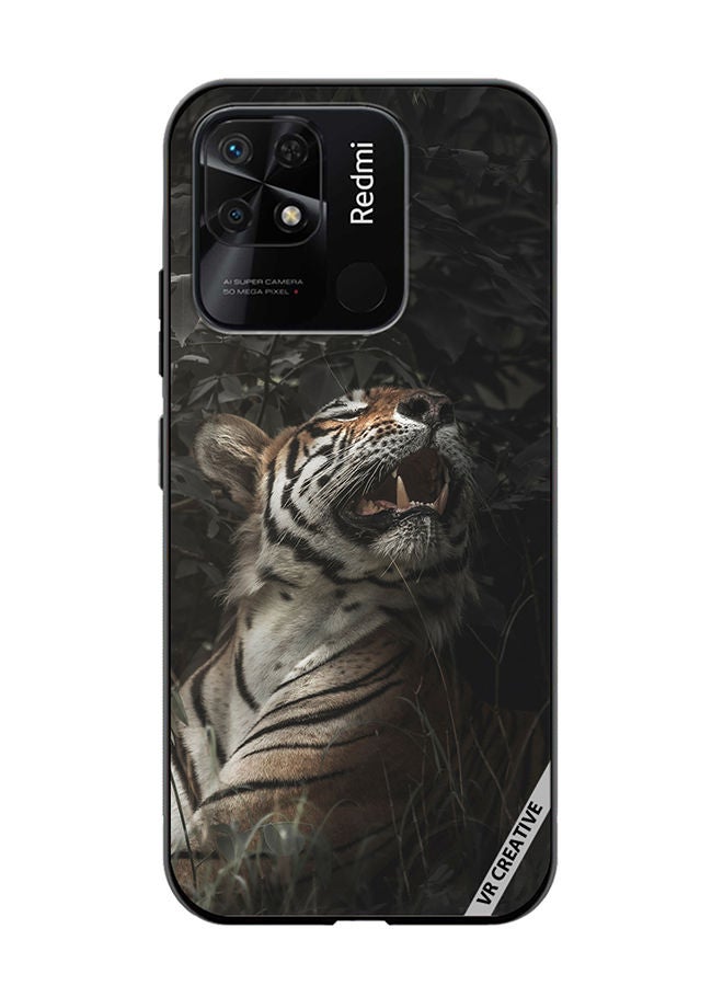 VR CREATIVE Protective Case Cover For Xiaomi Redmi 10C Majestic Tiger Design Multicolour - Image 1