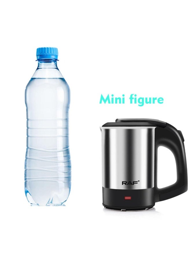 آر إيه أف غلاية كهربائية للسفر من RAF، سعة 500 مل، مصنوعة من الفولاذ المقاوم للصدأ، مع خاصية الإيقاف التلقائي وكوبين - Image 2