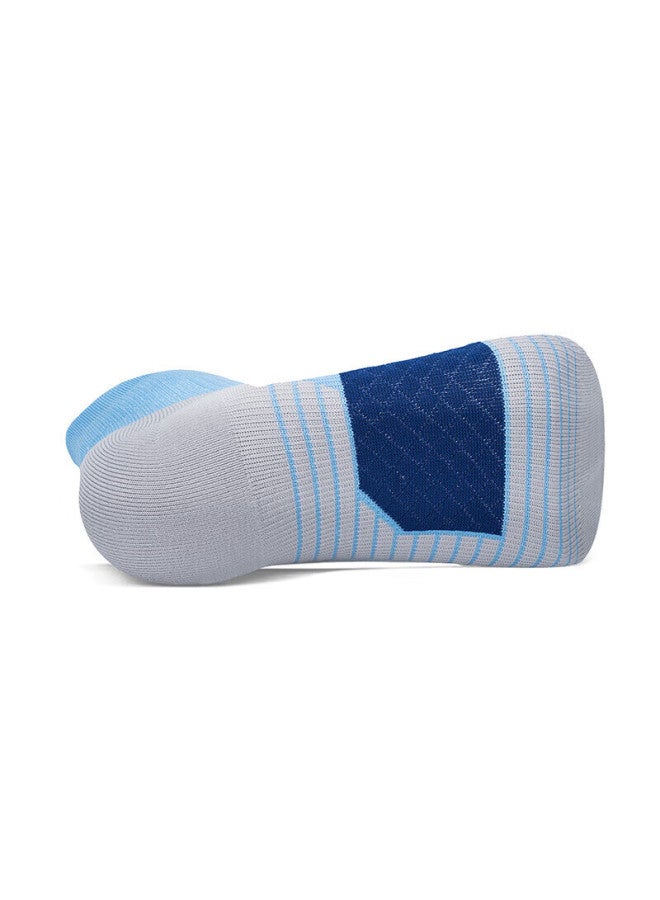Tfo Event-level Outdoor Sports Socks Shock Absorption Non-slip Running Durable Hiking Socks B207 Women's Blue - Image 4