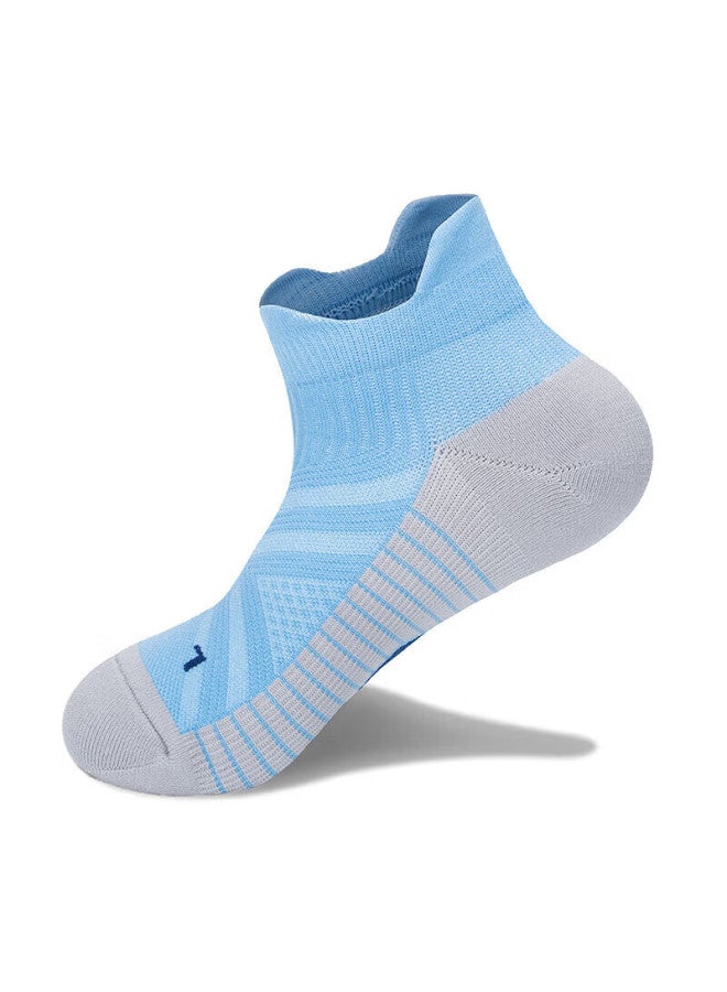 Tfo Event-level Outdoor Sports Socks Shock Absorption Non-slip Running Durable Hiking Socks B207 Women's Blue - Image 2