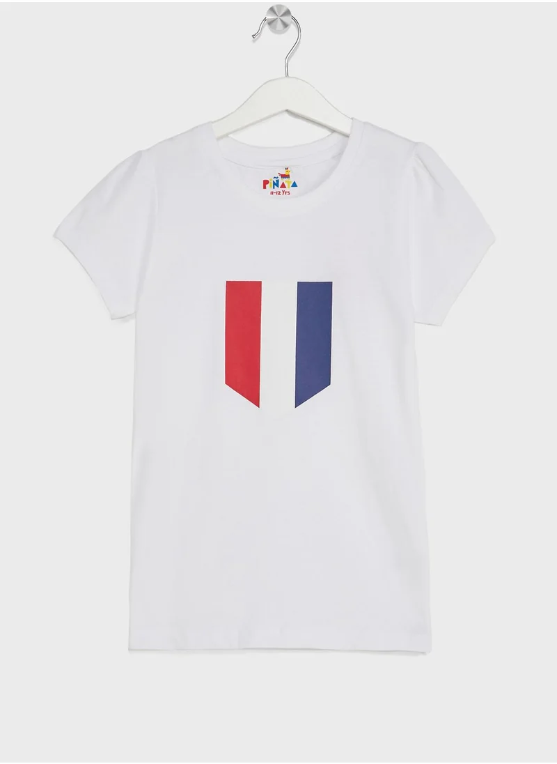Pinata Girls Casual Printed T-Shirt