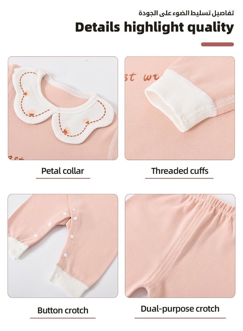 DOOKOO 24PCS Newborn Baby Gift Set, Newborn Layette Gift Set for Boys and Girls, Babies Essential Clothes Accessories with Baby Blanket, 100% Premium Cotton,  for Spring Summer Autumn Winter Four Seasons - Image 5