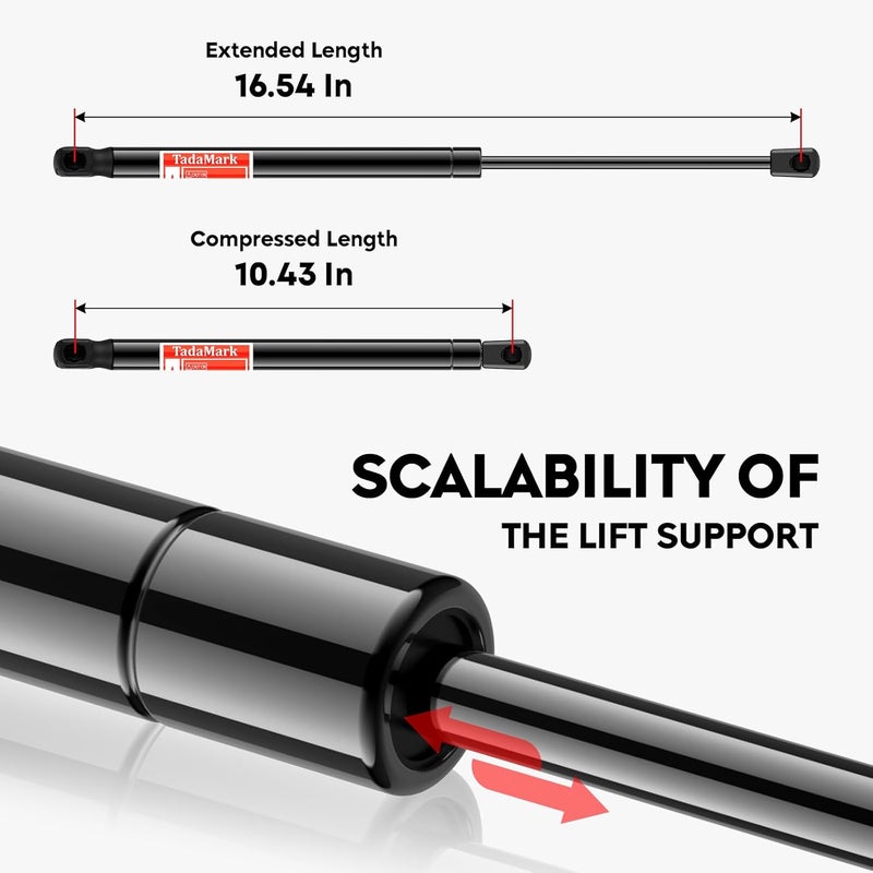 TadaMark Front Hood Lift Supports for Honda Accord and Crosstour - Image 4