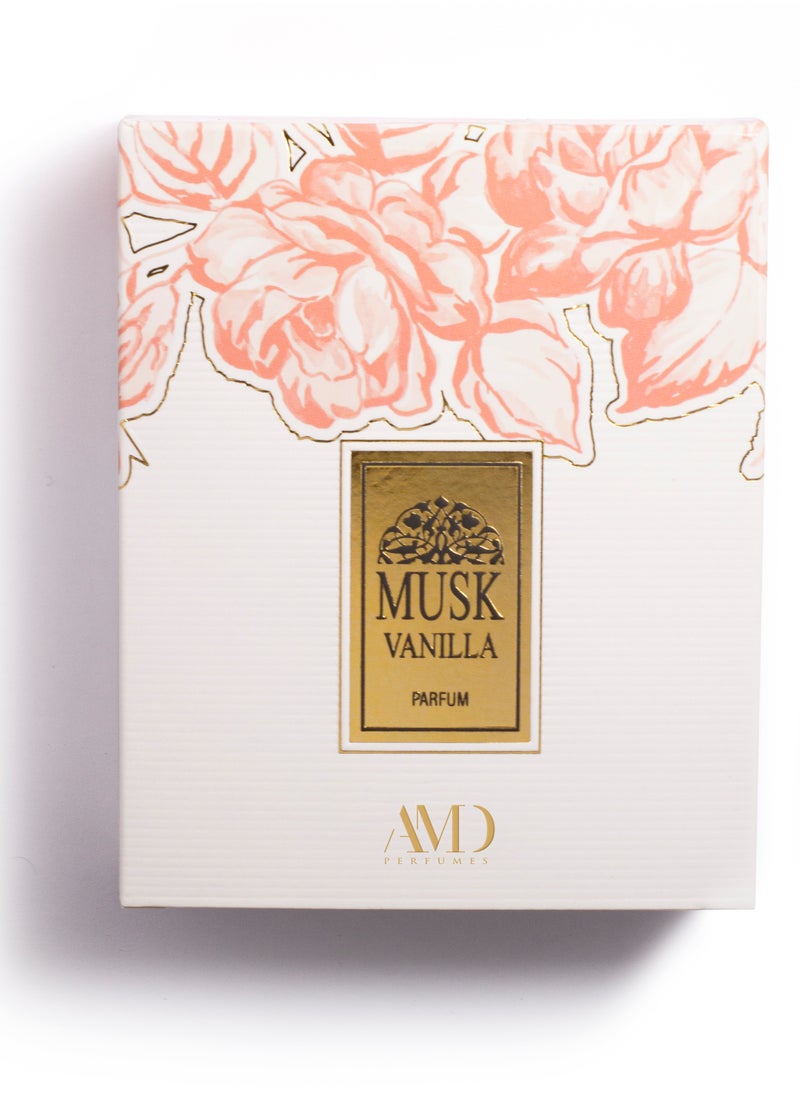 عطور ايه ام دي مجموعة مسك فانيليا من AMD Perfumes للرجال والنساء، عطر أو دو برفيوم 30 مل  - Image 4