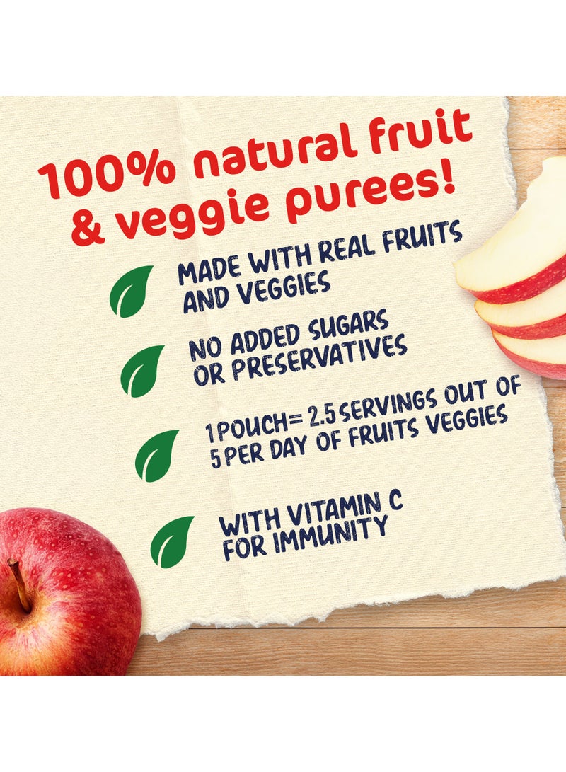 Cerelac Fruits Puree Pouch In Apple 16 x 90g  - Image 3