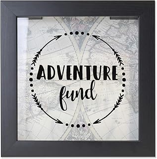 Lawrence Frames Lawrence Frames 8x8 Adventure Fund Black Shadow Box Frame  - Image 1