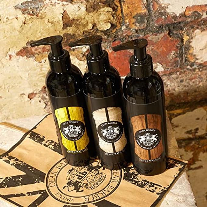 Dear Barber CONDITIONER, NOURISHING CONDITIONER FOR ALL HAIR TYPES, MOISTURISES HAIR, HAIR & BEARD CONDITIONER, 250ML - Image 2