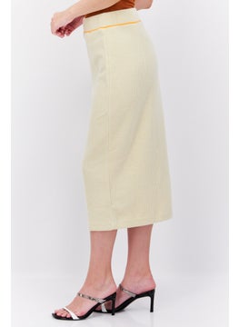 ESPRIT Women Knitted Pull On Midi Skirt, Beige  - Image 2