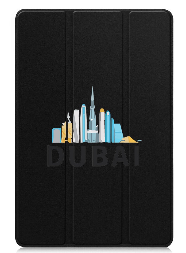 Theodor Protective Flip Case For Xiaomi Pad 7 & Xiaomi Pad 7 Pro With Trifold Stand Auto Wake Sleep Shockproof Cover - Dubai Black - Image 1