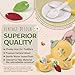 Airlab Wooden Tea Sets for Little Girls Play Food Cake Toys Toddlers 35 Kitchen Accessories Pretend Play Princess Playset for 3 4 5 6 Year Old Girl Boy Party Birthday Gift - Image 2