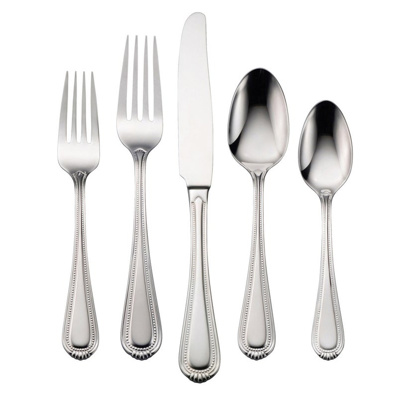 Oneida B014045AL20 Countess 45 Piece Everyday Flatware Set Service For 8