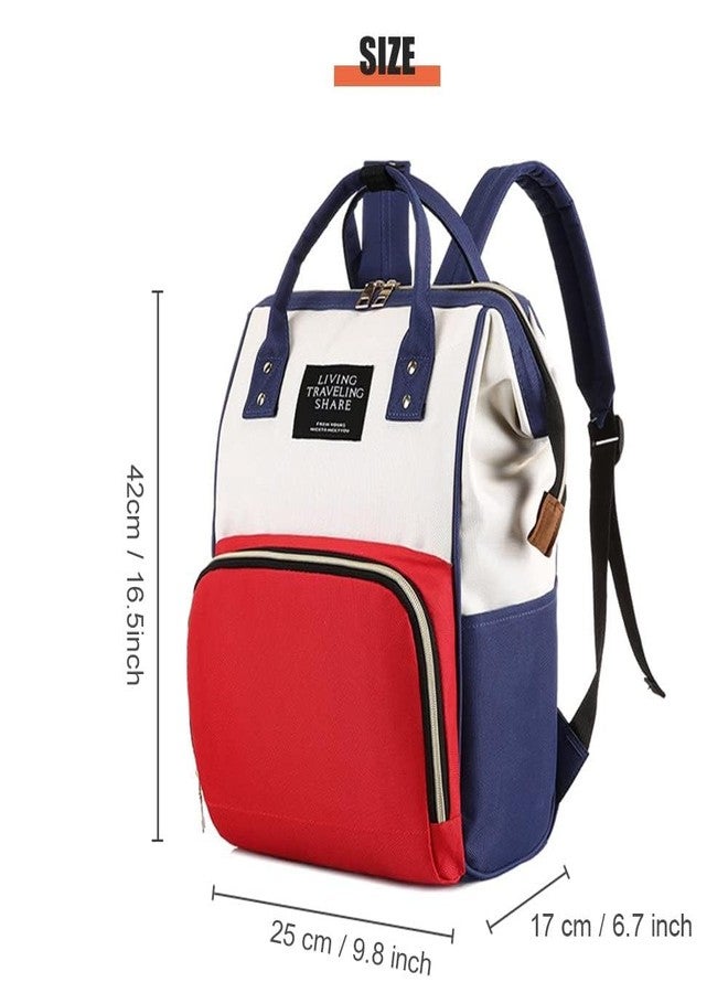 VATTU Mummy Diaper Bag Large Capacity Waterproof with Back Hide Pocket Multifunction Use for Travel Backpack, Multifunctional Maternity Nappy Bag with Insulated Pockets for Baby - Image 5