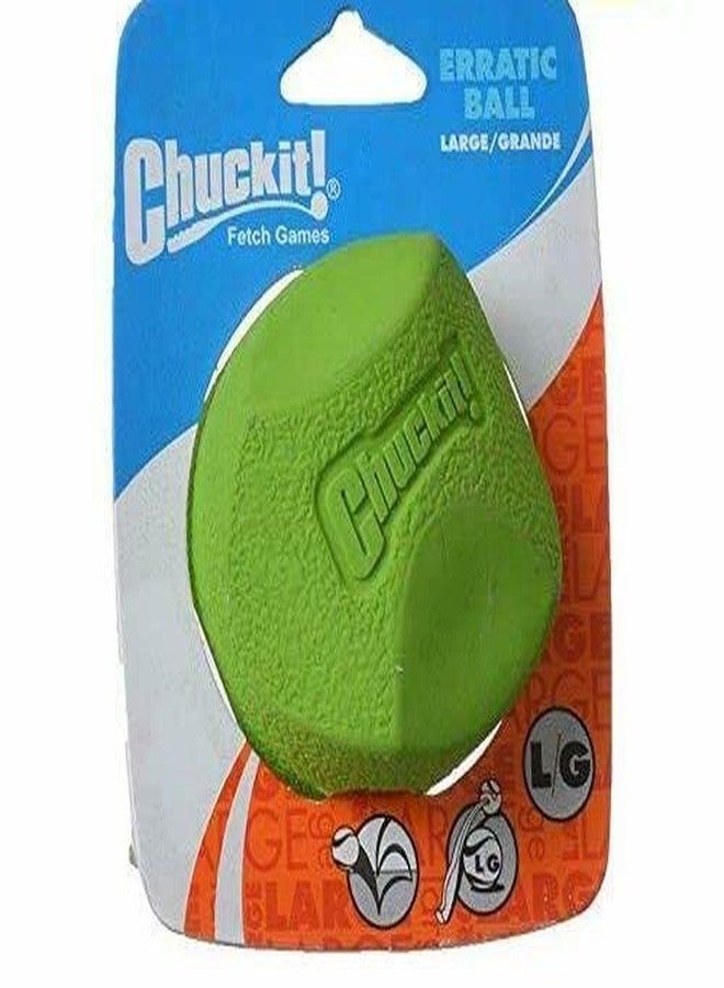 Chuckit! Chuckit Erratic Ball for Dogs Large Ball 3" Diameter (Pack of 3) - Image 2