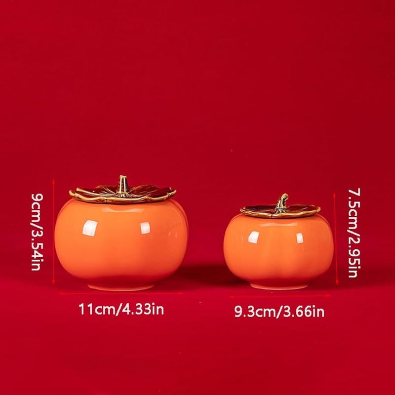 Small Ceramic Ashtray With Cover For Home Office Hotel Outdoor Patio - Image 1