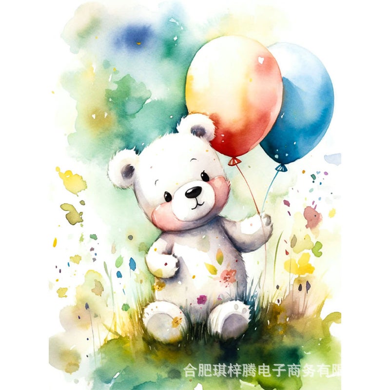 New Diamond Painting Cartoon Bear Diamond Painting Diy Round Diamond/Square Diamond Popular Bedroom Decorative Painting - Image 1