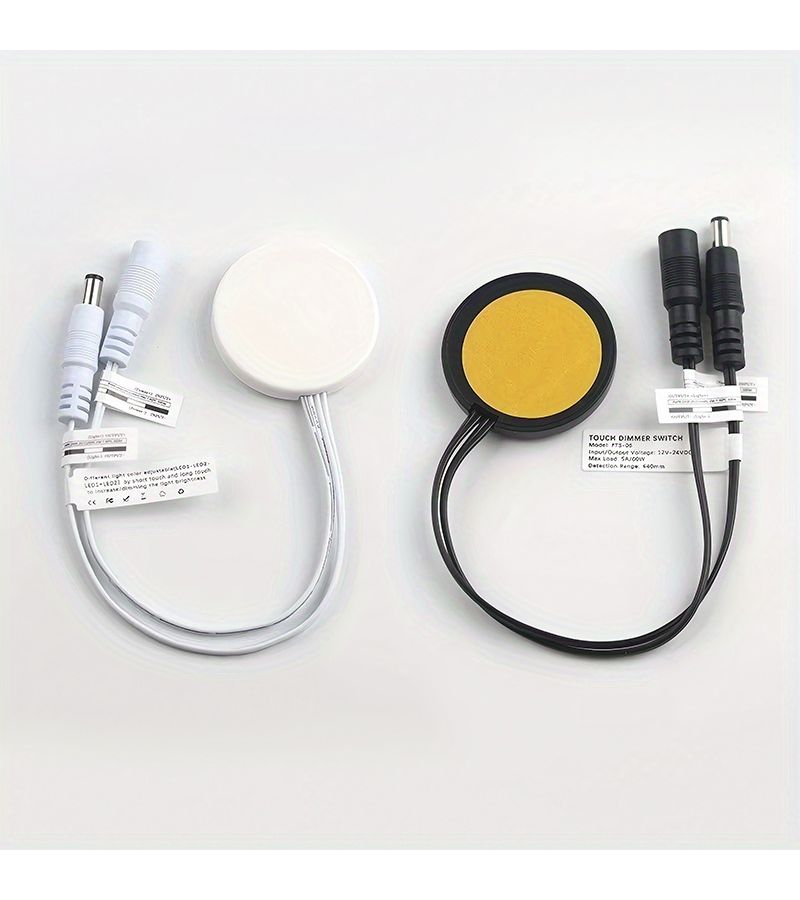 DC 5V-24V 5A مفتاح ذكي يعمل باللمس مع تحكم بالإيماءات قابل للتعتيم لإضاءة شريط LED للخزائن - Image 1