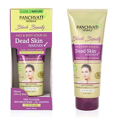 Panchvati Dead Skin Remover Gel Gently exfoliates, reduces dark spots & soothes skin,Has moisturizing & astringent effect. Soothes & relieves puffy skin.Pack of-2 200 ml - Image 2