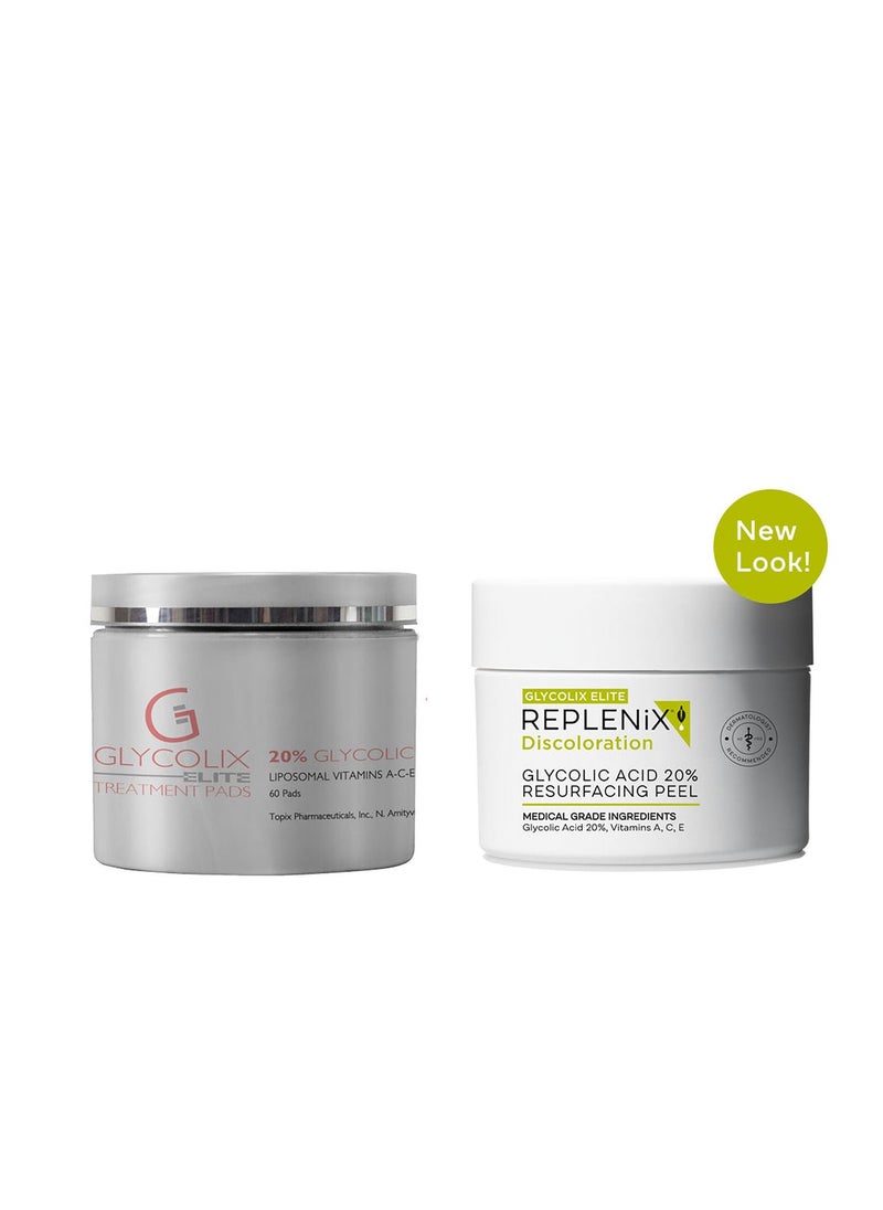 Replenix - Replenix Glycolic Acid Elite Treatment Pads 20% - Image 1