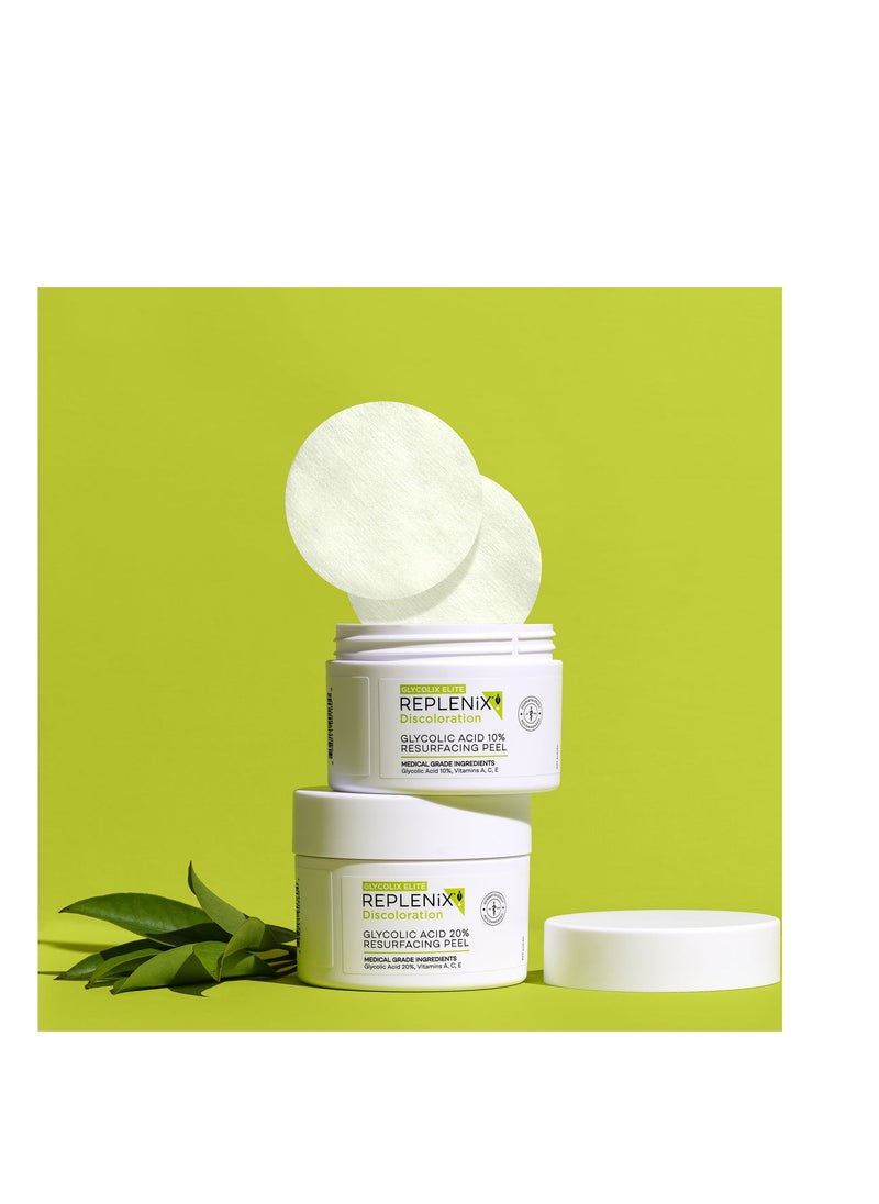 Replenix - Replenix Glycolic Acid Elite Treatment Pads 20% - Image 1