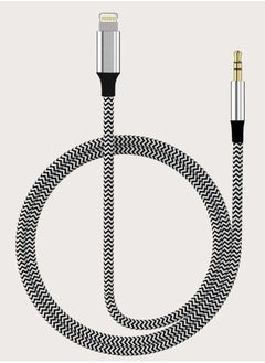 Angmei 2pcs 3.5MM Audio To Lightning Cable Adapter for iPhone 15 aux adapter cable car audio adapter cable  - Image 1