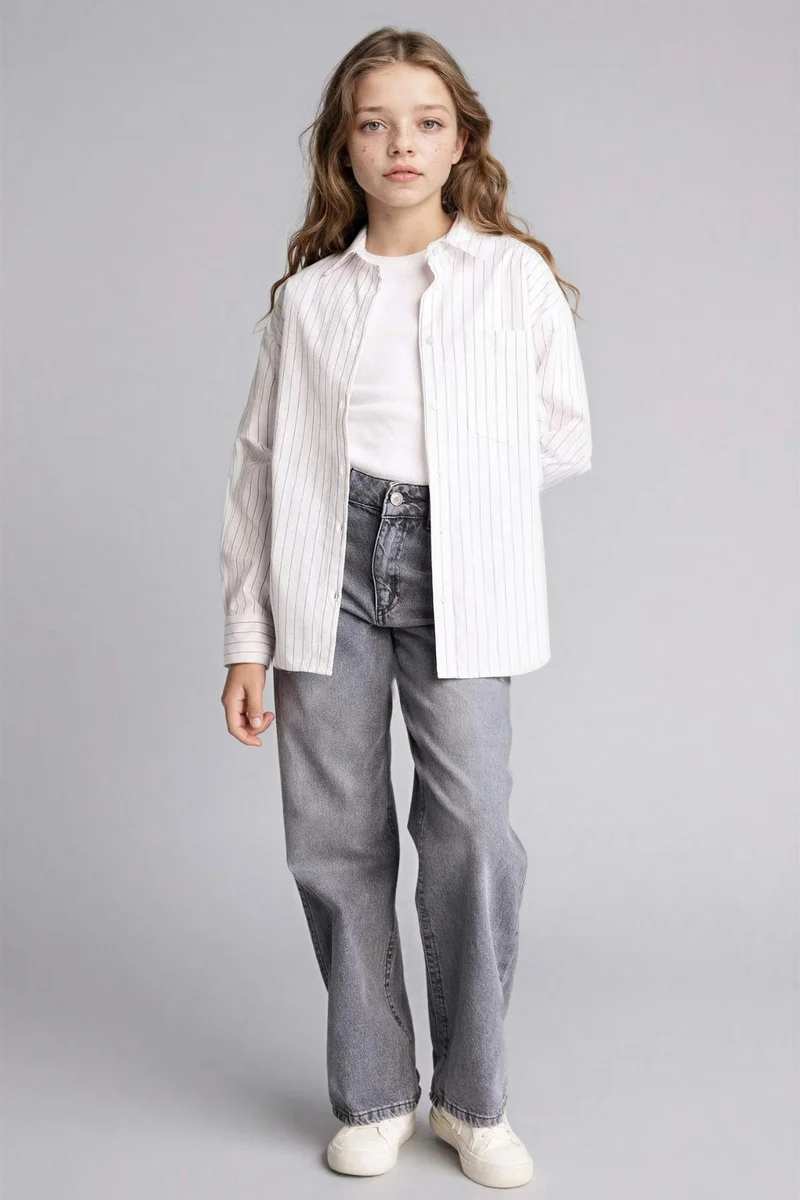 ديفاكتو Girl 2 Piece Shirt Set