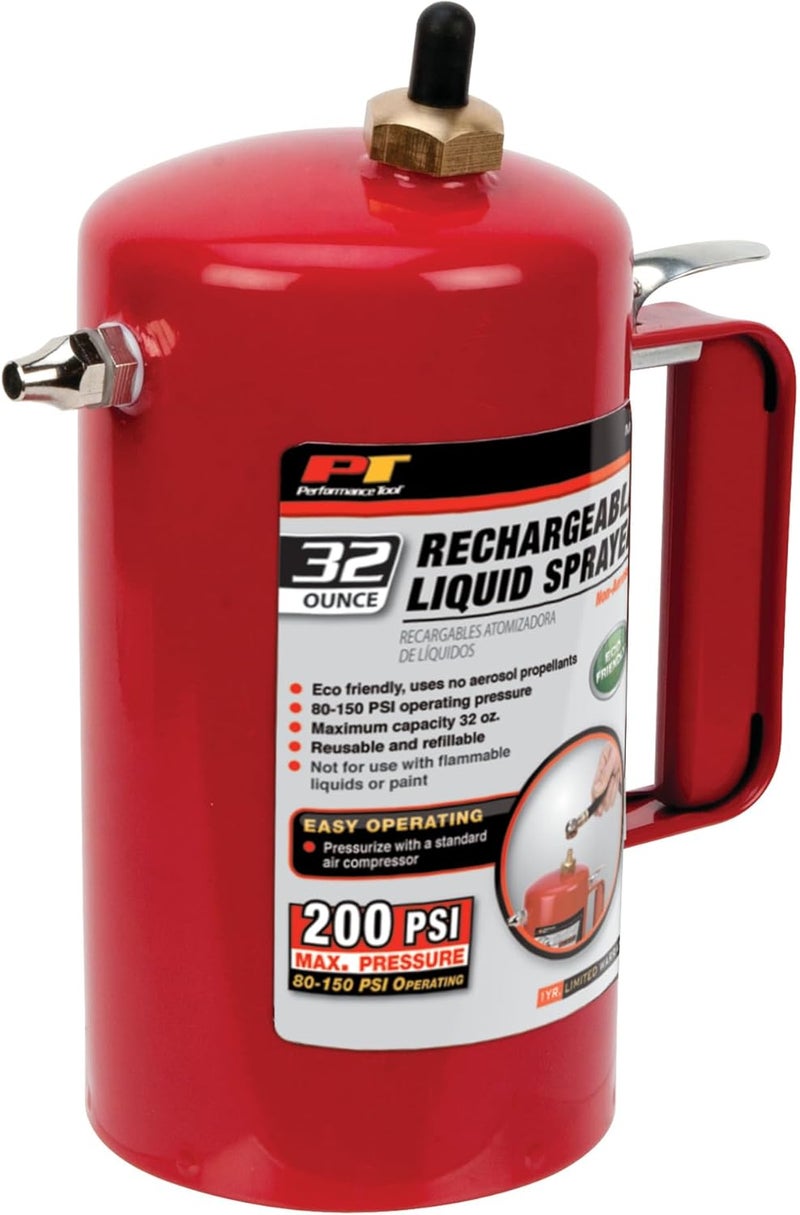 Performance Tool M715 Eco-Friendly Non-Aerosol Reusable Liquid Sprayer - Image 1