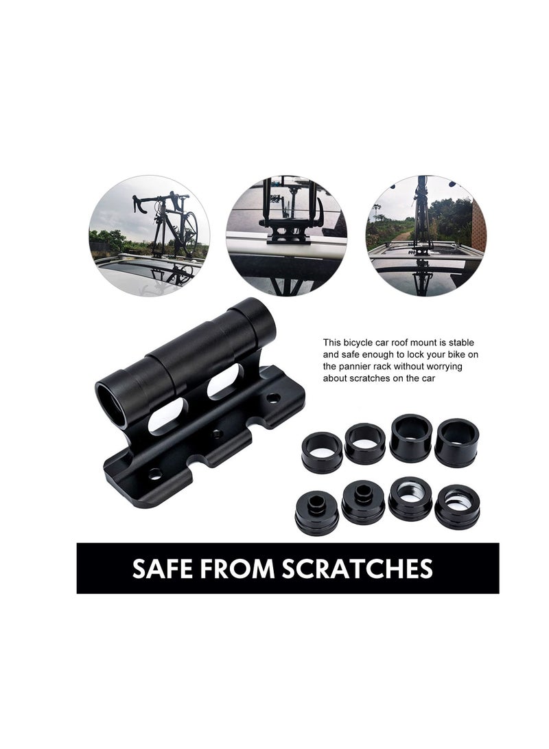 Bike Fork Mount, Car Rack Carrier, Aluminum Alloy Bicycle Bracket, Suitable for Outdoor Travel Transporting Bicycle, Fits Thru Axle Fitments Sizes 100*5/100*12/100*15/110*15mm - Image 5