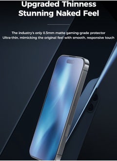 iPhone 16 Pro Max Screen Protector – HD Clear, Easy Installation Frame, Military-Grade Protection, Scratch-Resistant, Anti-Fingerprint, Bubble-Free, 9H Tempered Glass Film - pzsku/Z1E9CB15BCD313613B8A9Z/45/_/1738524405/9680d20e-0b4c-471d-9187-84f4cd1a9497