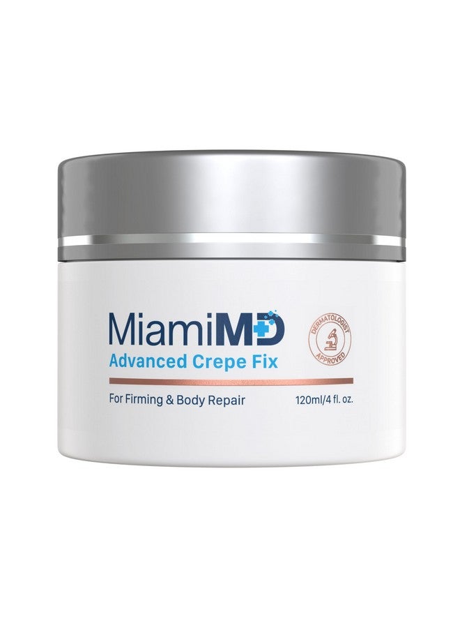 MiamiMD Advanced Crepe Fixanti Aging And Skin Firming Cream For All Skin Typescruelty Free Paraben Free Skin Care120 Ml (4 Fl Oz) - Image 1
