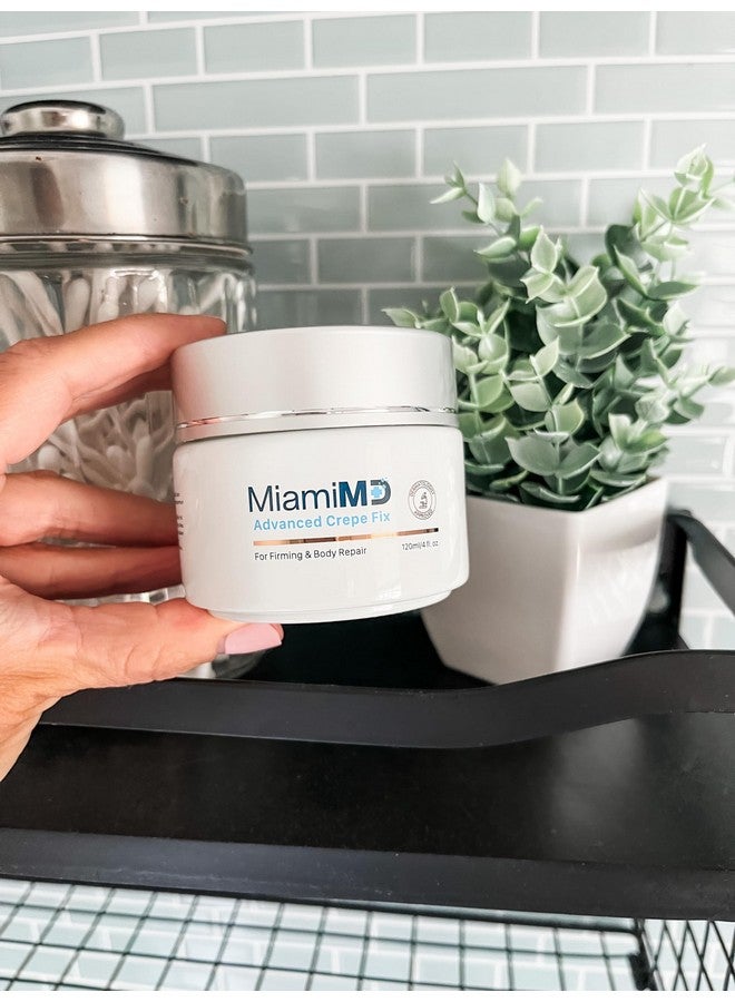 MiamiMD Advanced Crepe Fixanti Aging And Skin Firming Cream For All Skin Typescruelty Free Paraben Free Skin Care120 Ml (4 Fl Oz) - Image 5