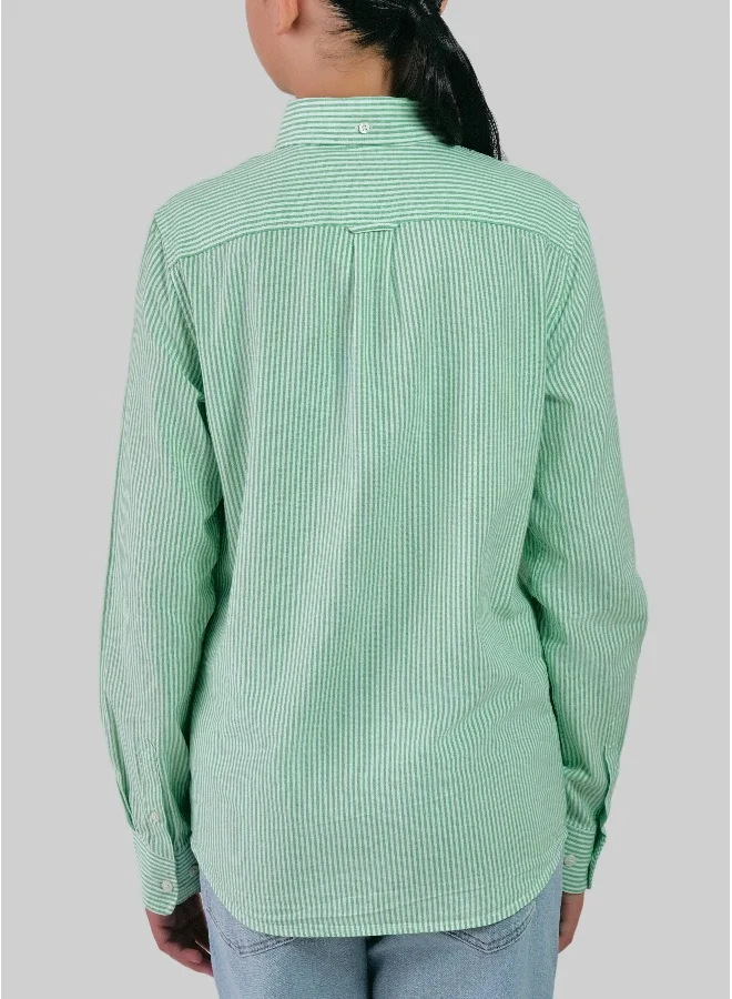 غانت Teens Striped Oxford Shirt