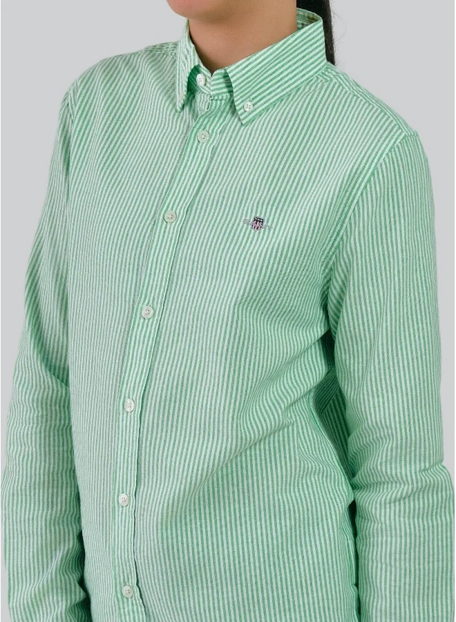 غانت Teens Striped Oxford Shirt
