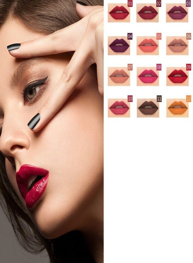 THE PERFECT PART Lip Liner - 12Pcs Lip Liner Set, Long Lasting & Waterproof Lip Stain for Women, 2 in 1 Lip Liner & Eye Liner Pencil, Matte Smooth Textured & Long wearing Lipstick & Lip Pencil - Image 4
