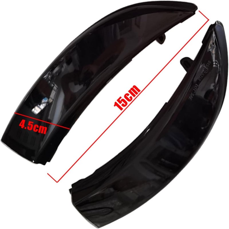 QASULER Dynamic Turn Signal Light for Ford Fiesta - Image 2