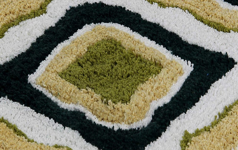 AAZEEM Cotton Door Mat (Green, 16 inch x 24 inch) - Image 5