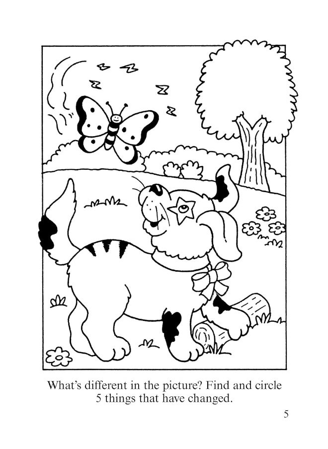 What's Different? (Dover Little Activity Books: Puzzles)  - Image 4