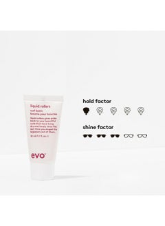 EVO EVO Liquid Rollers Curl Balm - Hair Styling Balm - Enhances Natural Curls, Protects Frizz & Improves Overall Condition - Travel Size, 30ml / 1.01fl.oz  - Image 3