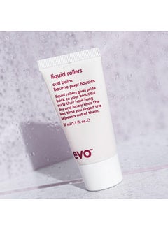 EVO EVO Liquid Rollers Curl Balm - Hair Styling Balm - Enhances Natural Curls, Protects Frizz & Improves Overall Condition - Travel Size, 30ml / 1.01fl.oz  - Image 5