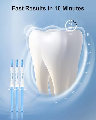 MySmile Teeth Whitening Gel Refills Pack 6 NonSensitive Tooth Whitening Gel for White Teeth Teeth Whitener Dental Grade Tooth Stain Remover for Tray Fast Result Whitening - Image 3