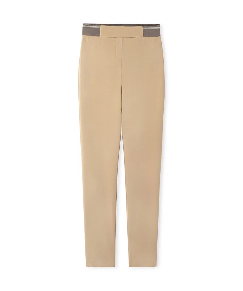 Ipekyol  Lurex-Waisted Skinny Trousers for Women | Best Price UAE