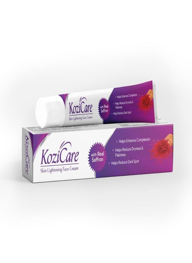 Kozicare Kojic Acid Cream | Glutathione | Saffron Face | Tan Removal | for Glowing Skin | Non-Greasy & Lightweight | for Men & Women - 15 g - Image 1