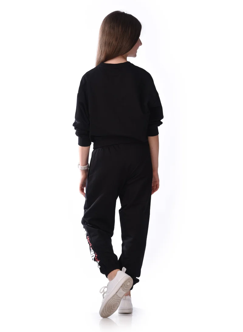 victor and jane Stylish Sweatshirt With Matching Joggers Comfy Fit