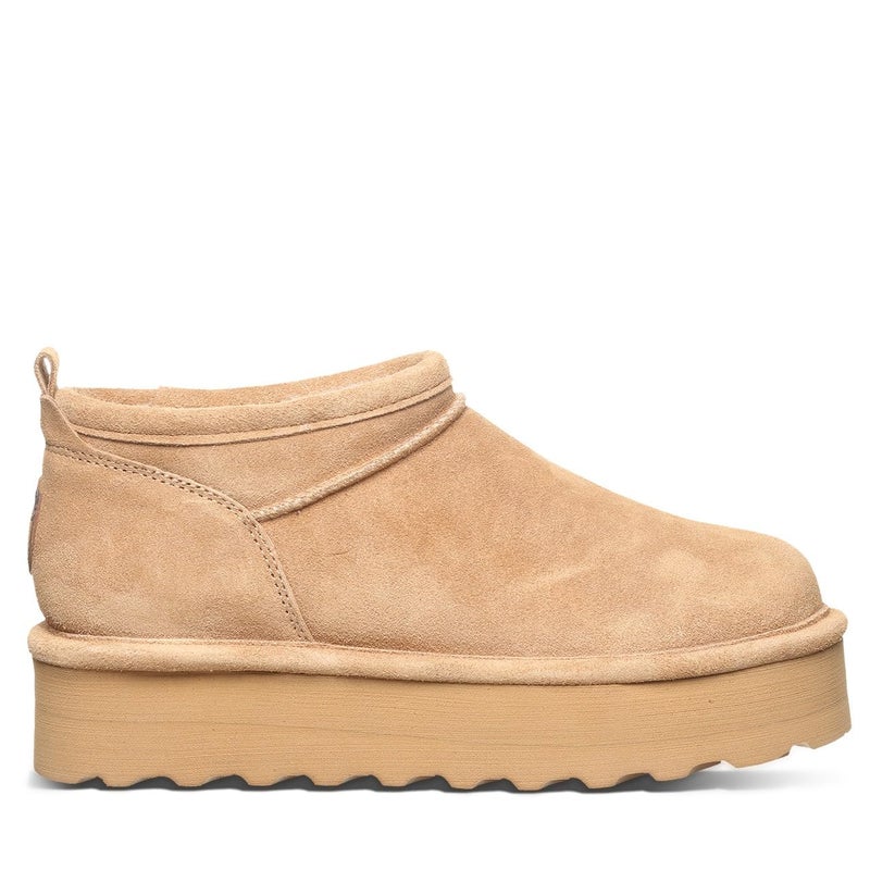 BEARPAW Women's Retro Super Shorty Iced Coffee Size 7 | Women's Ankle Boot | Comfortable Winter Boot - Image 5