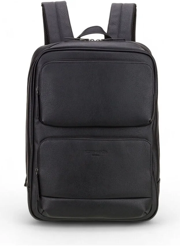 pierre cardin Black Unisex Backpack 01PC00106