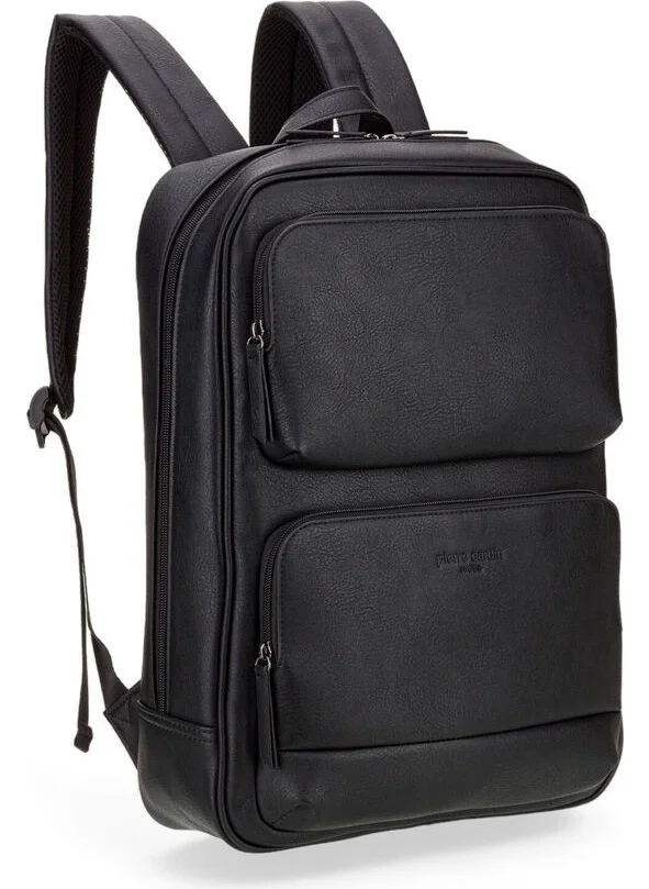 pierre cardin Black Unisex Backpack 01PC00106