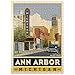 MyPuzzle.com MyPuzzle American College Towns Ann Arbor Michigan Vintage Poster Premium 500 Piece Jigsaw Puzzle for Adults - Image 2