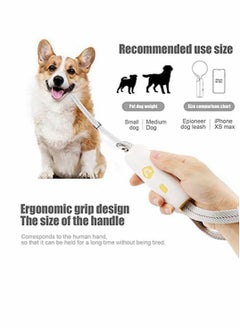 Dog Leash, Suitable for Small and Medium Dogs, Retractable Dog Leash, Telescopic Rope for Premium Leash, Suitable for Walking and Jogging (White) - pzsku/Z1E9E705C95E1D083C1A2Z/45/_/1684571616/457b3035-4d09-4761-acf9-f3955837a0bc