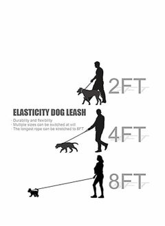 Dog Leash, Suitable for Small and Medium Dogs, Retractable Dog Leash, Telescopic Rope for Premium Leash, Suitable for Walking and Jogging (White) - pzsku/Z1E9E705C95E1D083C1A2Z/45/_/1684571616/c50f9d4a-8e01-4d18-bb7a-355e45f13ba4