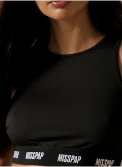 Miss Pap Crew Neck Crop Tank Top  - Image 3